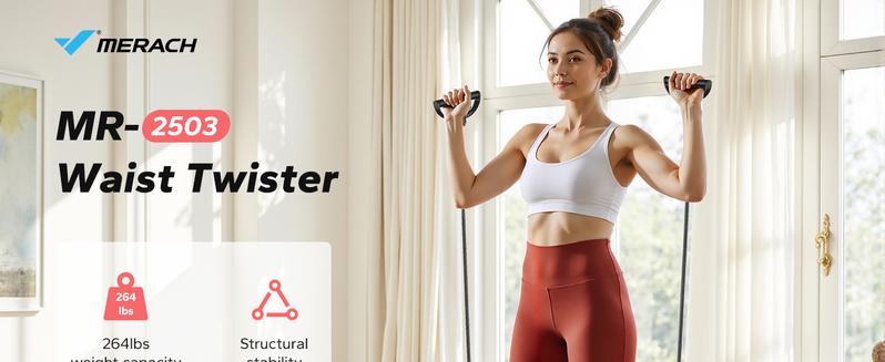 Waist Twist Machine Slim Waist and Toned Abs Waist Twister Can Stand with Feet Apart Double Non-slip No Noise Use Exercise Equipment Abdominal Roller Workout